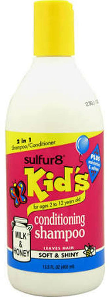Sulfur8 Kids Milk and Honey Conditioning Shampoo 13.5oz