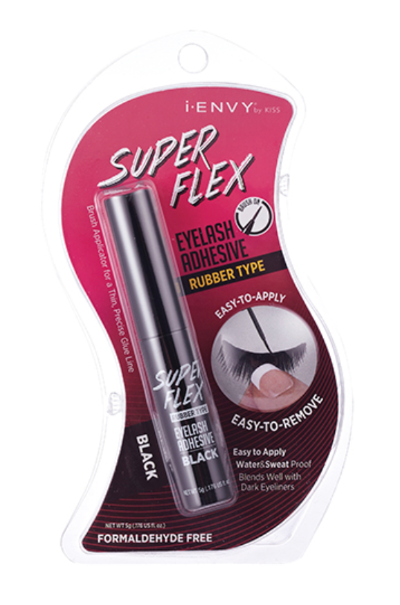 Kiss i•ENVY Super Flex Eyelash Adhesive - Black #KPEG07