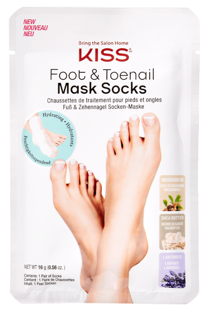 Kiss Food & Toenail Mask Socks #KFM01