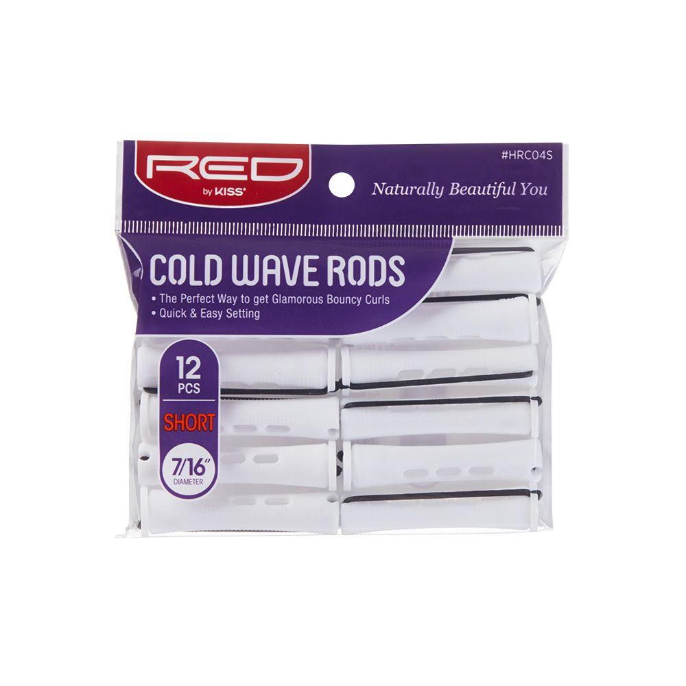 Red by Kiss Cold Wave Rods Short 12pcs 7/16" White #HRC04S