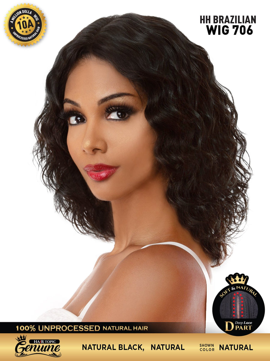 Hair Topic Genuine 10A HH Brazilian Wig 706 – Super Sisters Beauty
