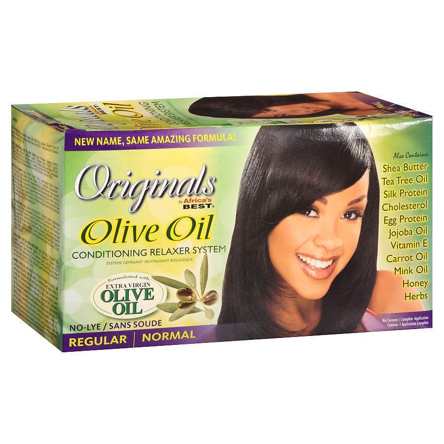 Africa's Best Originals Olive Oil Conditioning No-Lye Relaxer System - Regular