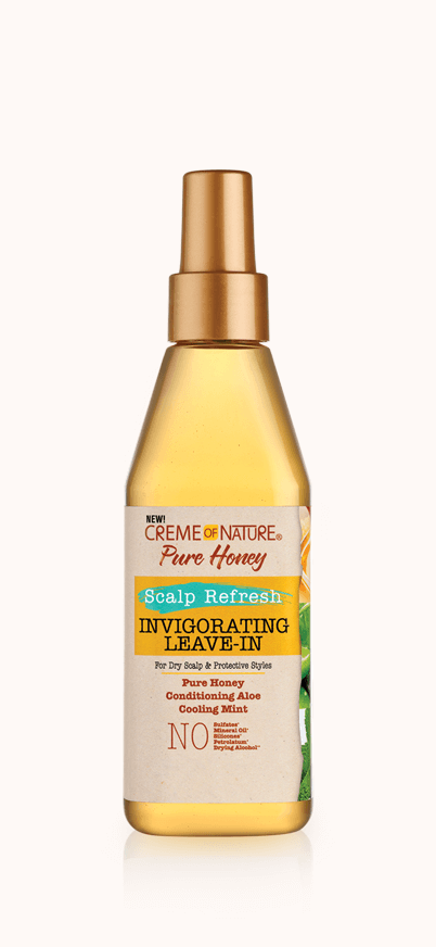 Creme of Nature Pure Honey Scalp Refresh Invigorating Leave-In 8oz