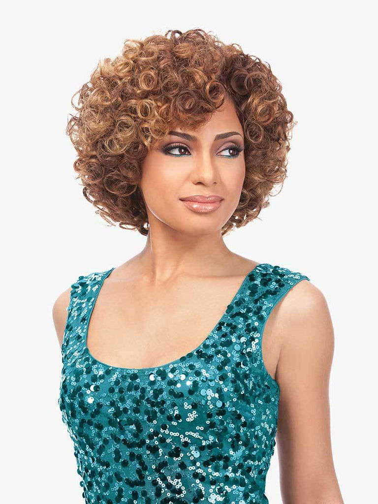 Sensationnel Premium Too Shorty Human Hair Blend Weave 3pcs - Oprah Curl