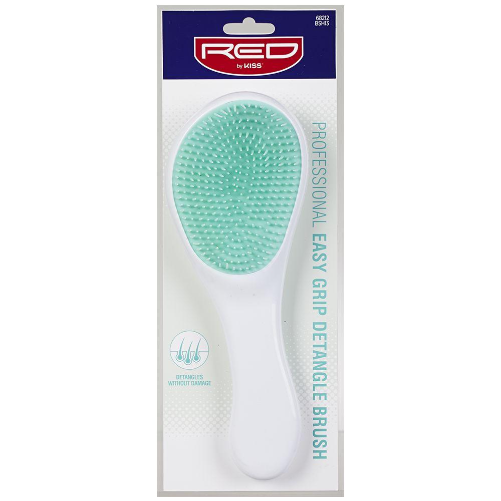 Red by Kiss PROFESSIONAL Easy Grip Detangle Brush with Handle #68212 BSH13