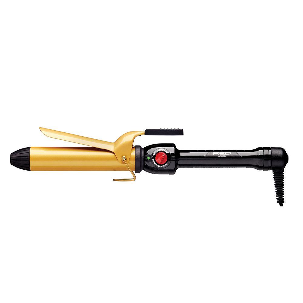 Red by Kiss Ceramic Tourmaline Professional Curling Iron 1 1/4" CI06N