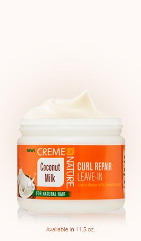 Creme Of Nature Certified Natural Coconut Milk Curl Repair Leave-In 11.5oz