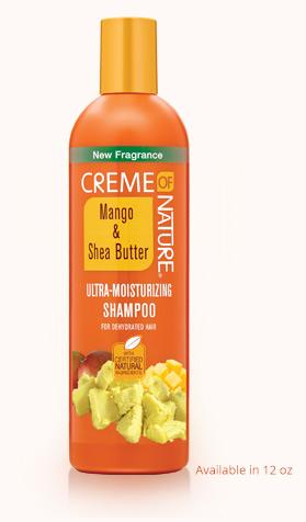 Creme Of Nature Certified Natural Mango & Shea Butter Ultra-Moisturizing Shampoo 12oz