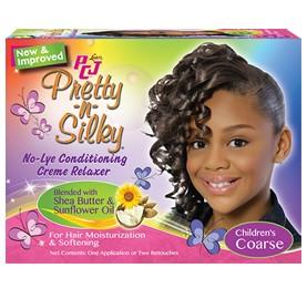 Luster's PCJ Pretty-N-Silky No-Lye Conditioning Creme Relaxer - Children's Coarse