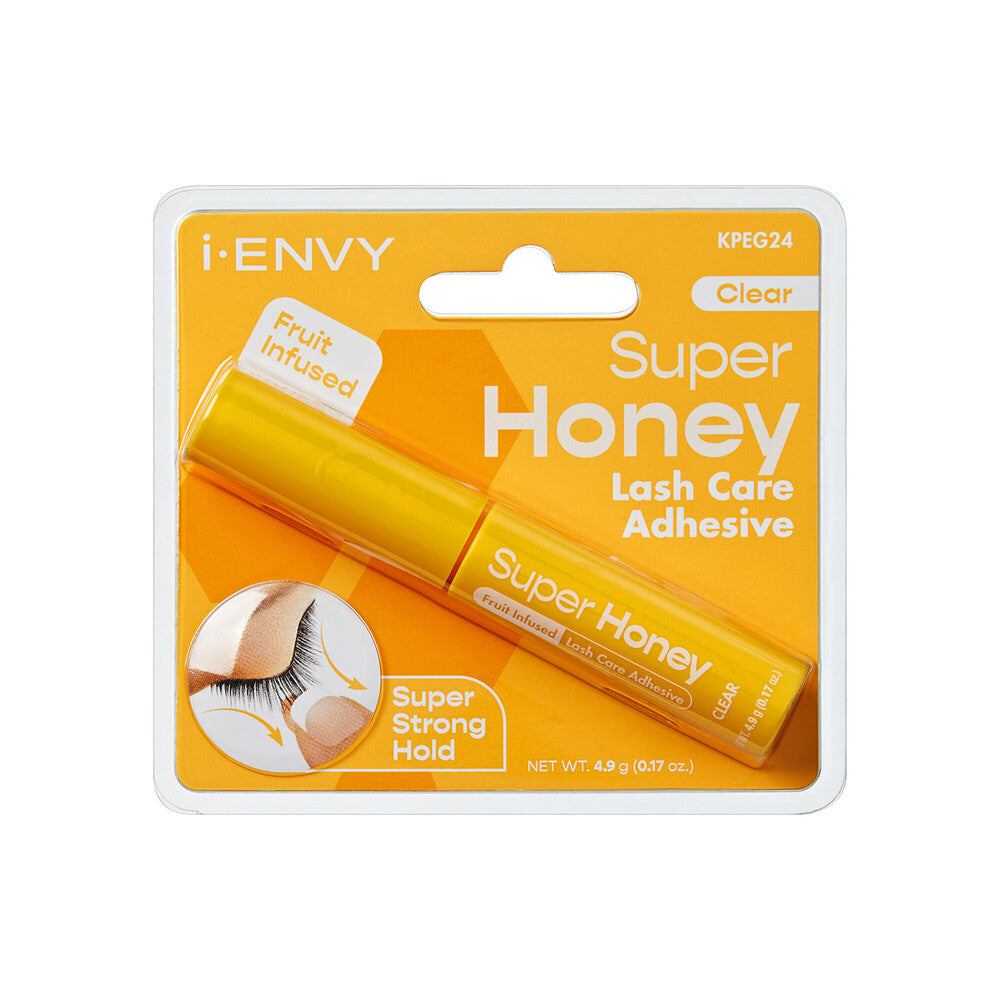 iENVY Super Strong Hold - Super Peach - Lash Care Adhesive - CLEAR #KPEG27 0.17 oz (4.9 g)