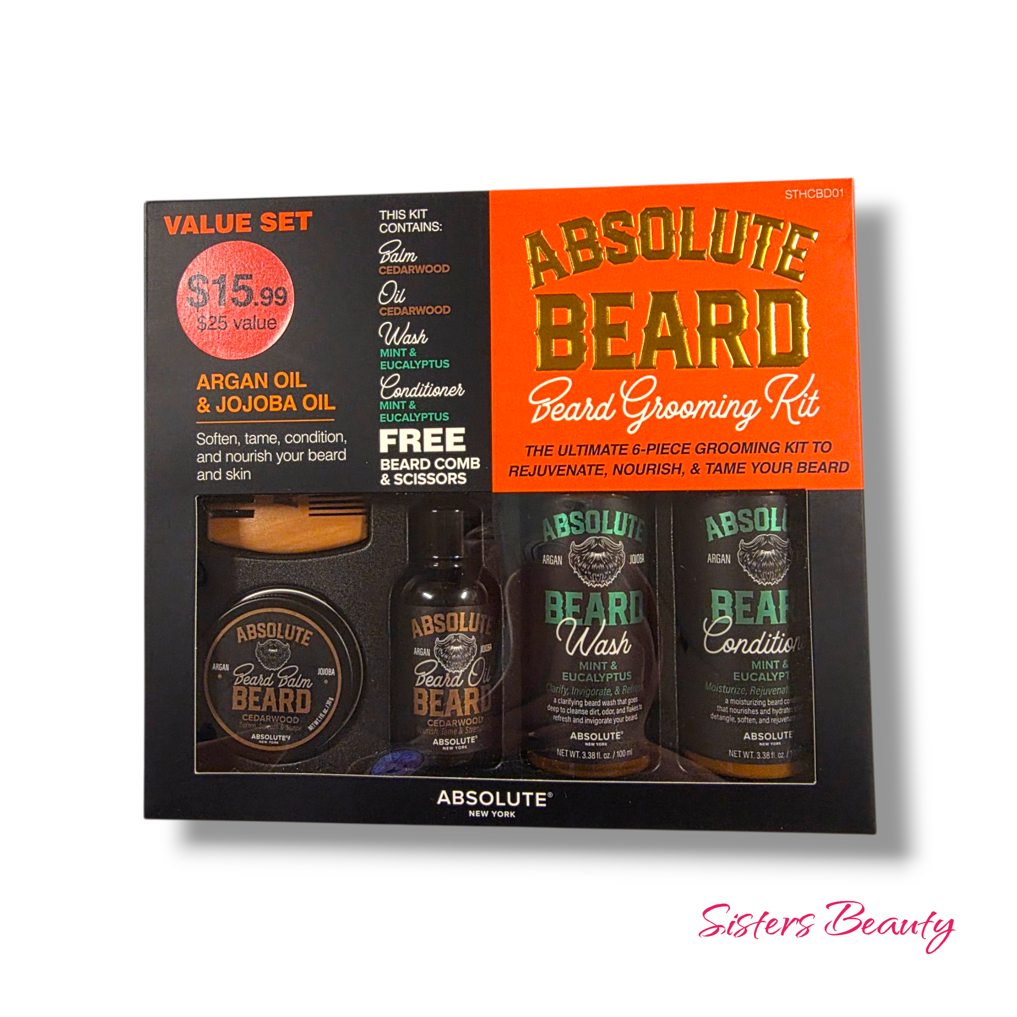 Nicka K New York Beard Grooming Kit – Super Sisters Beauty