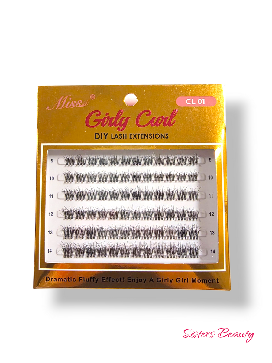 Miss Lashes Girly Curl DIY Lash Extension – Super Sisters Beauty