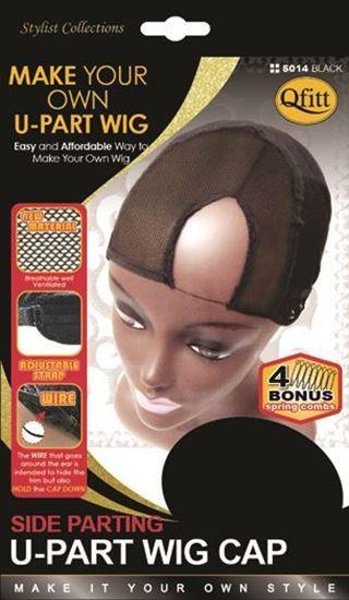 Qfitt Side Parting U-Part Wig Cap #5014