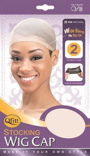 QFITT SLICONE BAND MESH WIG WEAVE CAP BLACK 5004 [Q5004] – Hairsisters