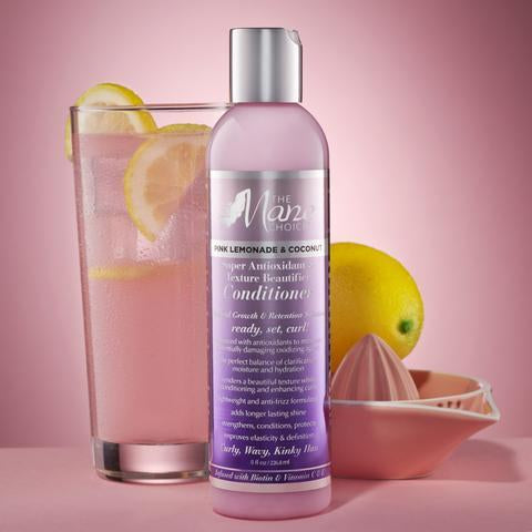 The Mane Choice Pink Lemonade & Coconut Super Antioxidant & Texture Beautifier Conditioner 8oz