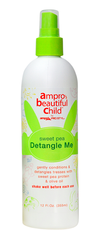 Ampro's Beautiful Child Sweet Pea Detangle Me 12oz