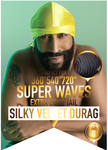 Ocean Wave Crown Durag