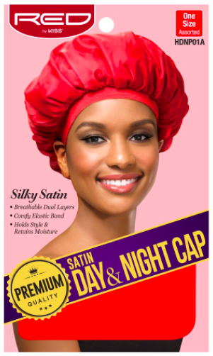 Red by Kiss Satin Day&Night Cap #HDNP01A Assorted