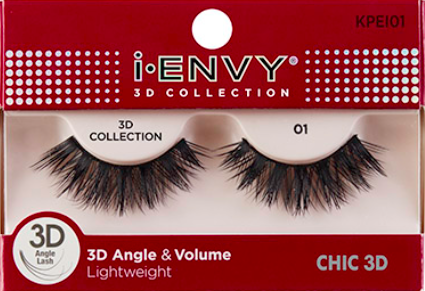 Kiss i•ENVY 3D Collection Eyelashes - CHIC 3D