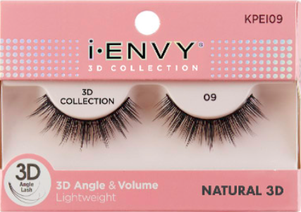 Kiss i•ENVY 3D Collection Eyelashes - NATURAL 3D