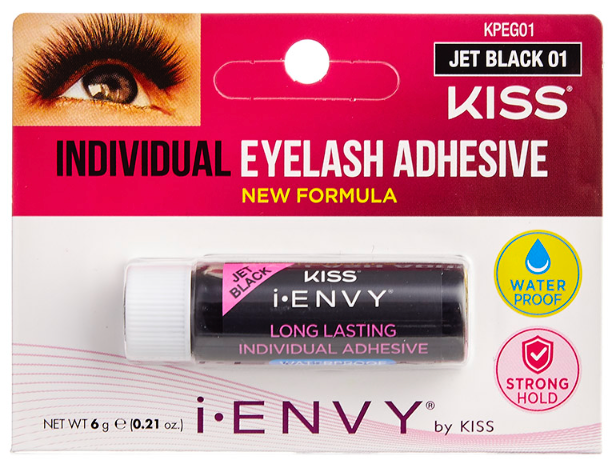Kiss i•ENVY Individual Eyelash Adhesive - Jet Black #KPEG01