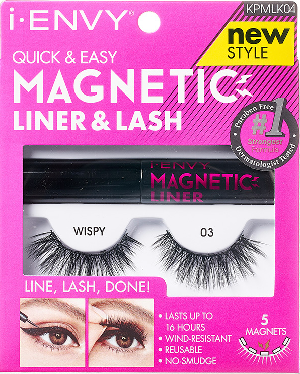 Kiss i•ENVY Quick & Easy Magnetic Liner & Lash Kit #KPMLK04