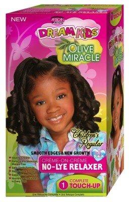 African Pride Dream Kids Olive Miracle Touch-Up Relaxer - Regular