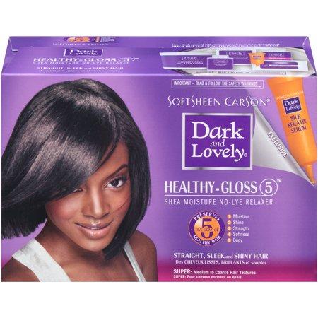 Dark and Lovely Healthy-Gloss 5 Shea Moisture No-Lye Relaxer - Super