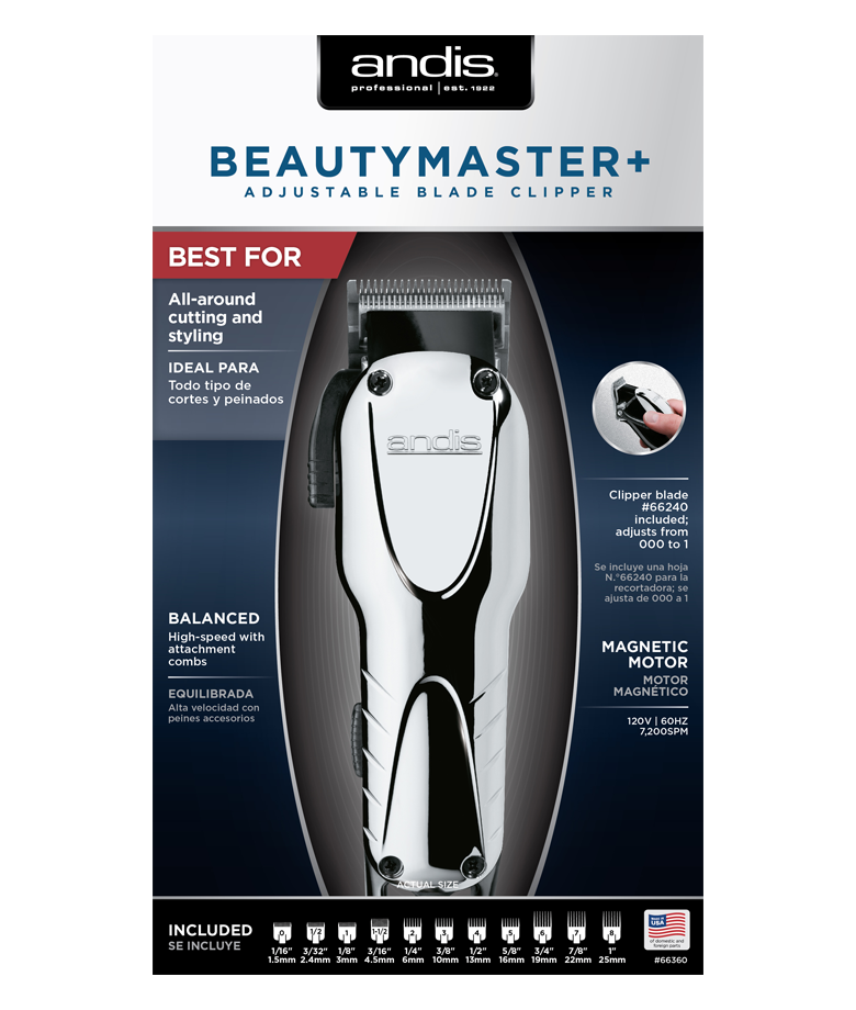 Andis Beauty Master+ Adjustable Blade Clipper