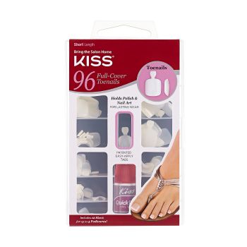 KISS 96 Short Length Full-Cover Toenails #96TN01