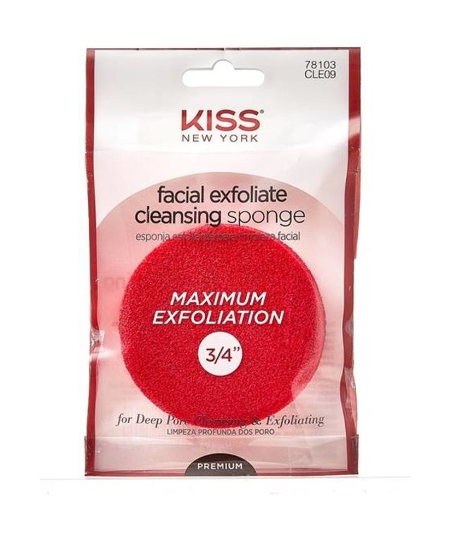 Kiss Facial Exfoliate Cleansing Sponge #CLE09