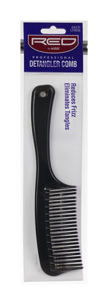 Red by Kiss Professional Detangler Comb #CMB16