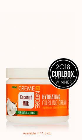Creme Of Nature Certified Natural Coconut Milk Hydrating Curling Cream 11.5oz