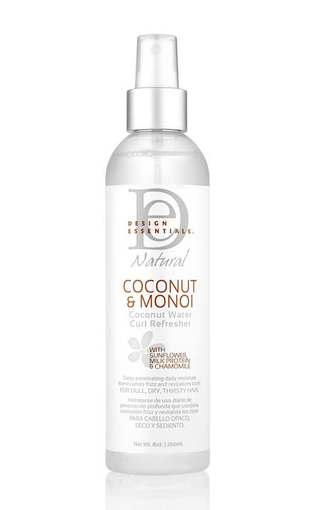 Design Essentials® Coconut & Monoi Coconut Water Curl Refresher 8oz
