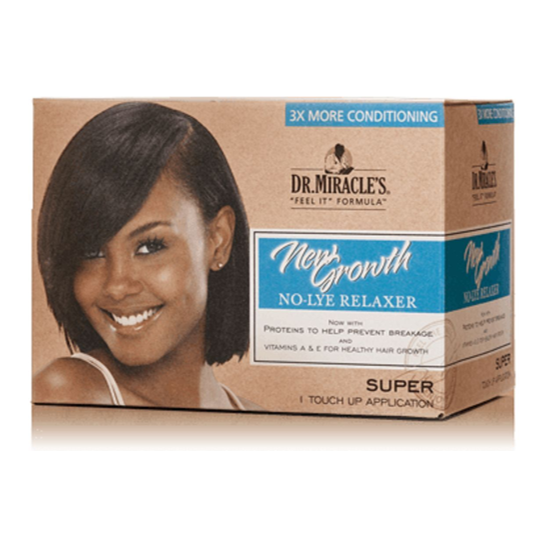 Dr.Miracle's New Growth No-Lye Relaxer - Super