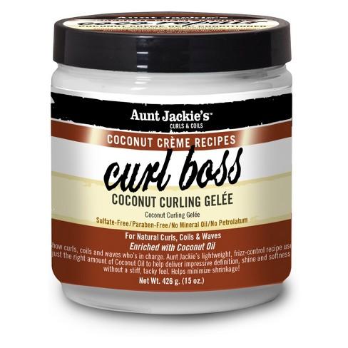 Aunt Jackie's Curl Boss – Coconut Curling Gelée 15oz