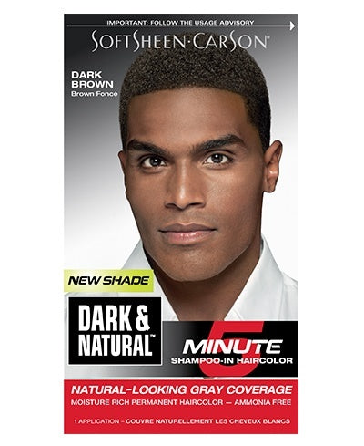 Dark and Natural 5 minute Men's Hair Color