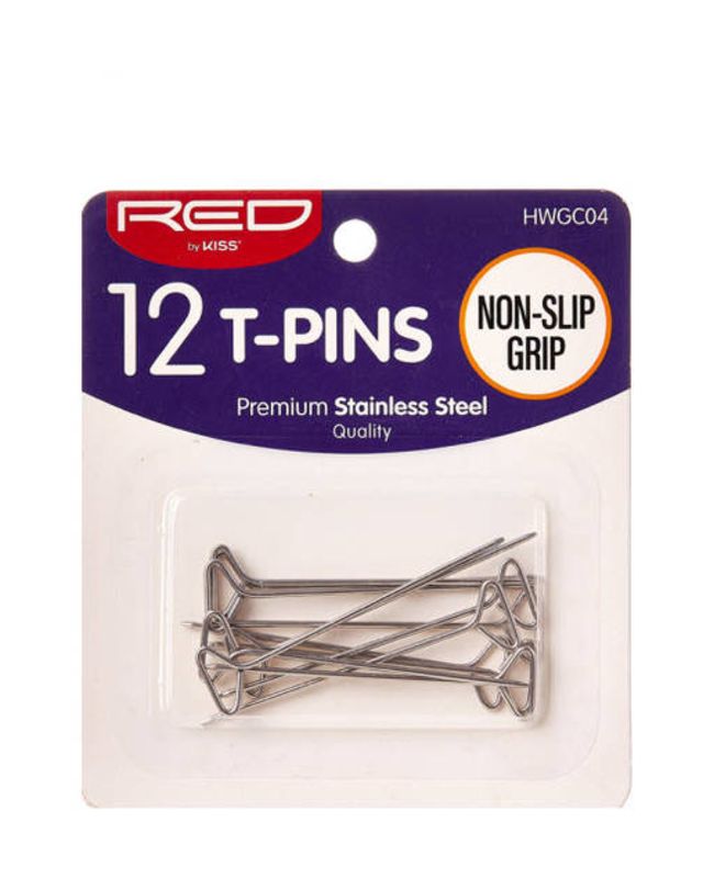 Red by Kiss 12 T-Pins #HWGC04