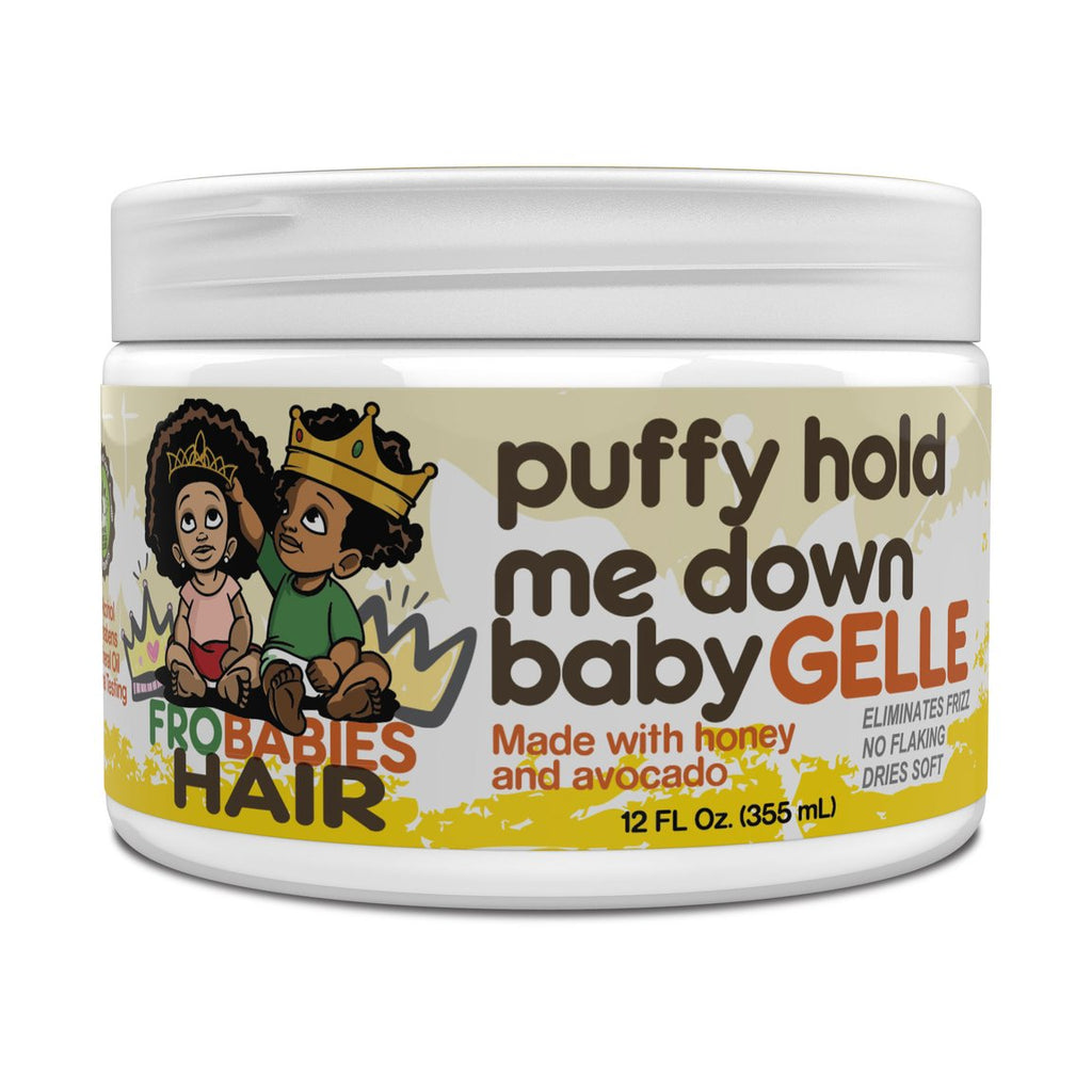 Fro Babies Hair Puffy Hold Me Down Baby Gelle 12oz