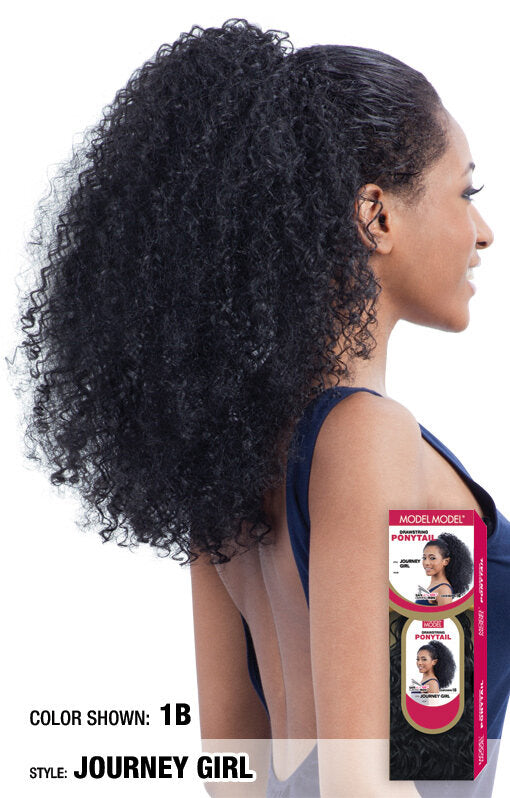 Model Model Drawstring Ponytail - Journey Girl – Super Sisters Beauty