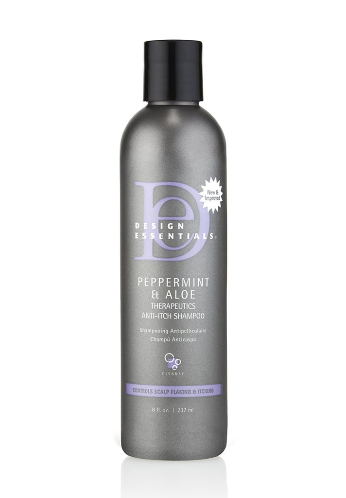 Design Essentials® Peppermint & Aloe Therapeutics Anti-Itch Shampoo 8oz