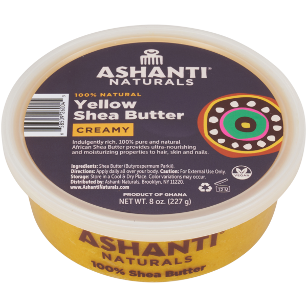 Ashanti Naturals 100% Natural Creamy Yellow Shea Butter