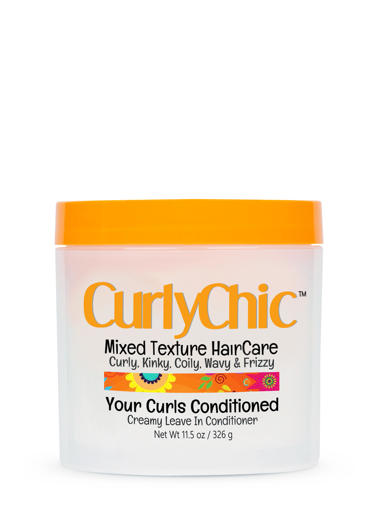 CurlyChic Your Curls Conditioned Creamy Leave In Conditioner 11.5oz