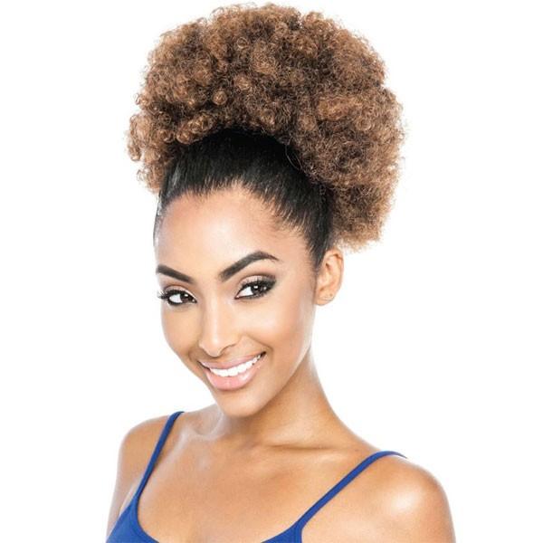 Mane Concept Yellowtail Synthetic Ponytail Wrap N Tie - AFRO WNT LARGE