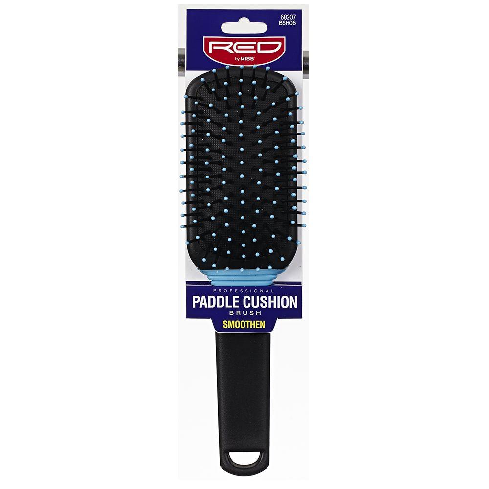Red by Kiss PROFESSIONAL Paddle Cushion Brush #68207 BSH06