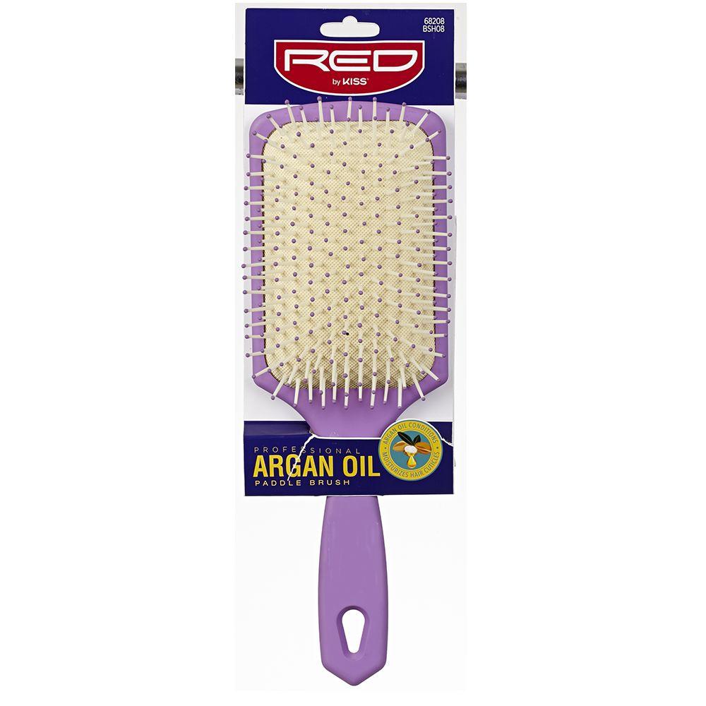Red by Kiss PROFESSIONAL Argan Oil Paddle Brush #68208 BSH08 