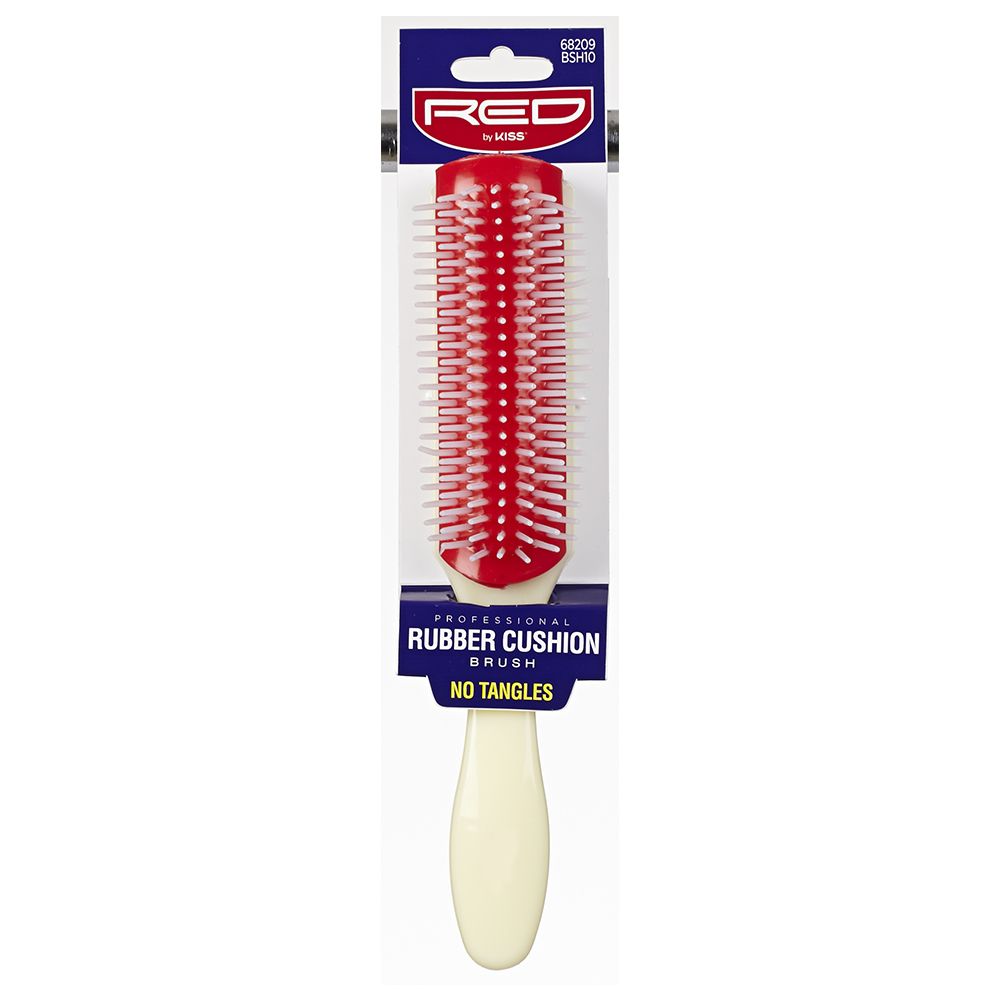 Red by Kiss PROFESSIONAL Rubber Cushion Brush #BSH10