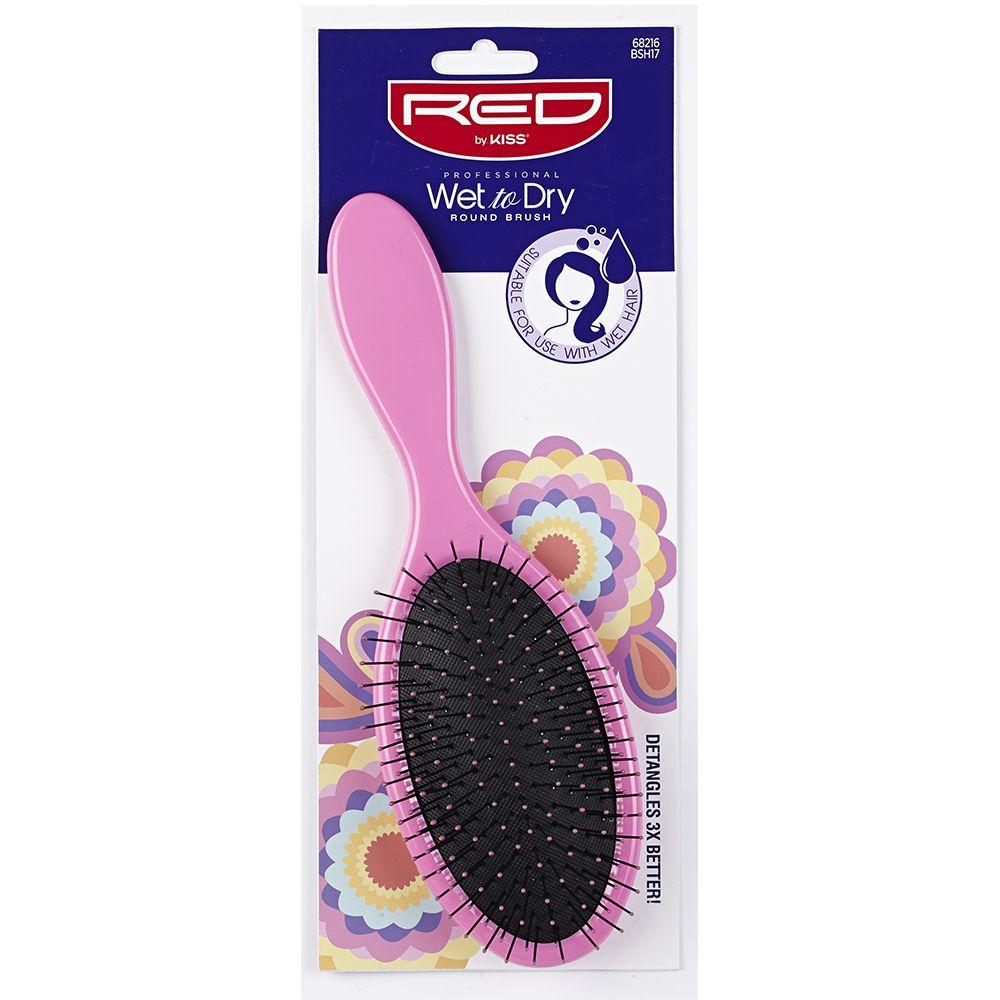 Red by Kiss PROFESSIONAL Wet to Dry Round Brush #68216 BSH17
