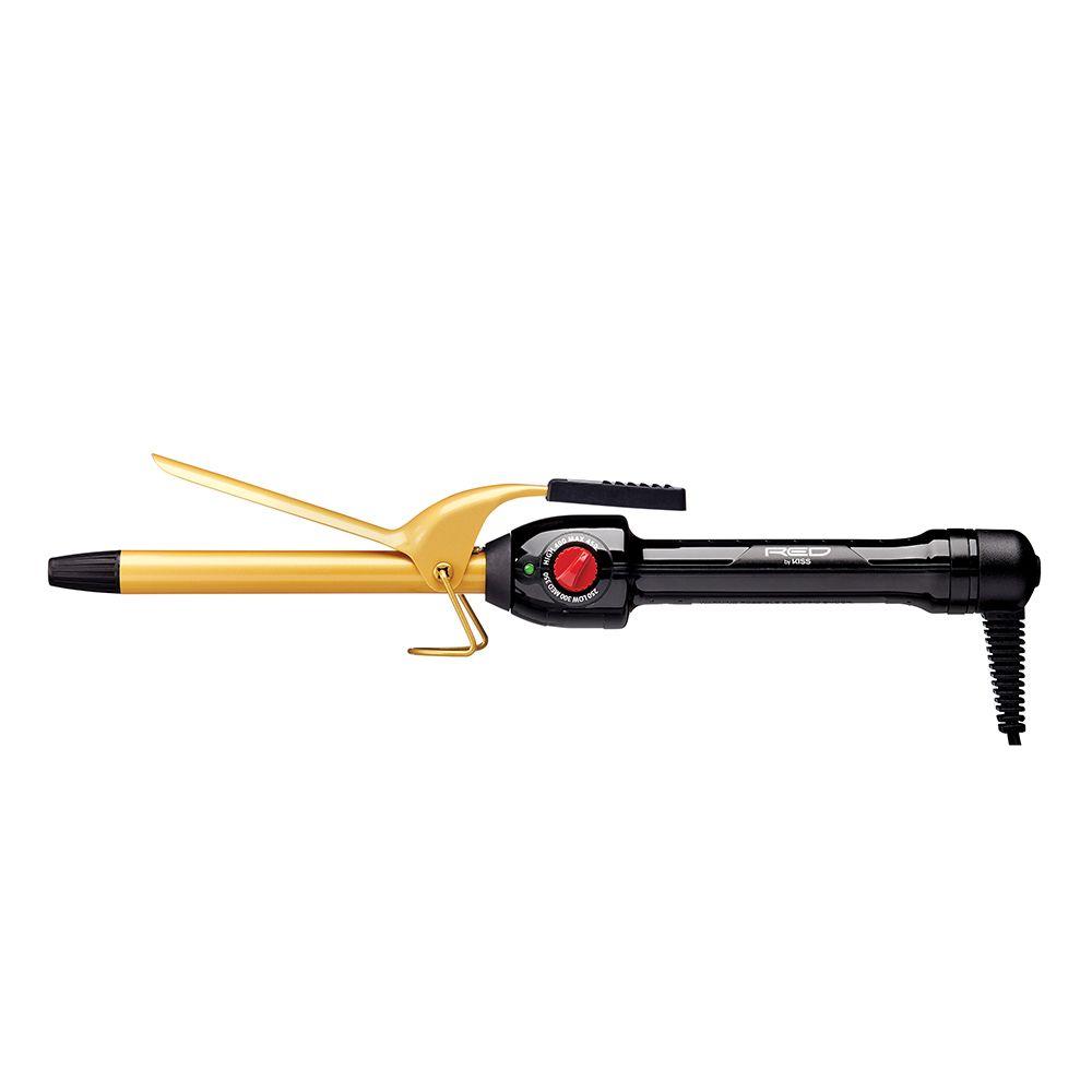Red by Kiss Ceramic Tourmaline Professional Curling Iron 5/8" CI03N