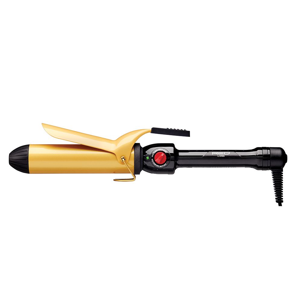 Red by Kiss Ceramic Tourmaline Professional Curling Iron 1 1/2" CI07N